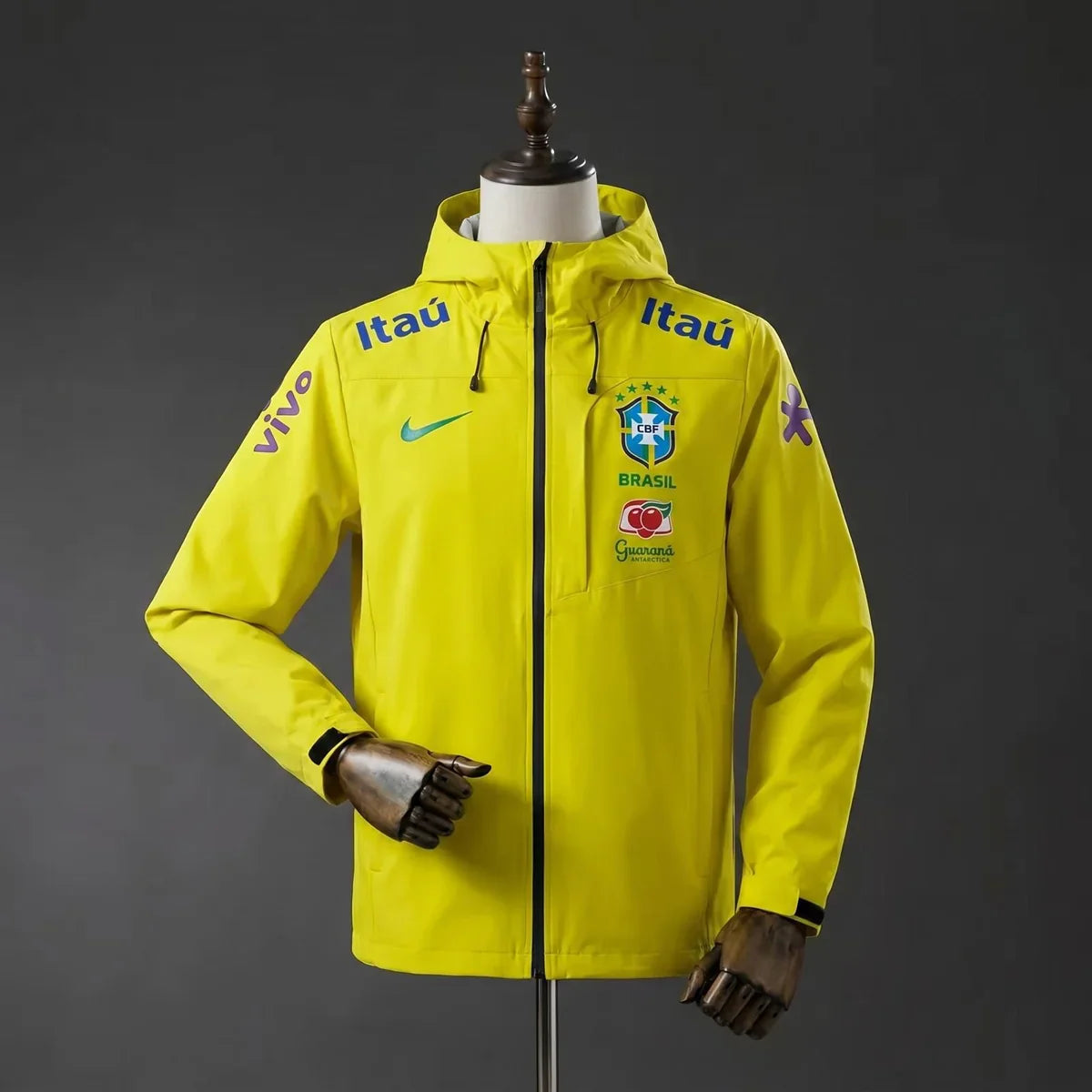 Veste Selecao Brésil Jaune