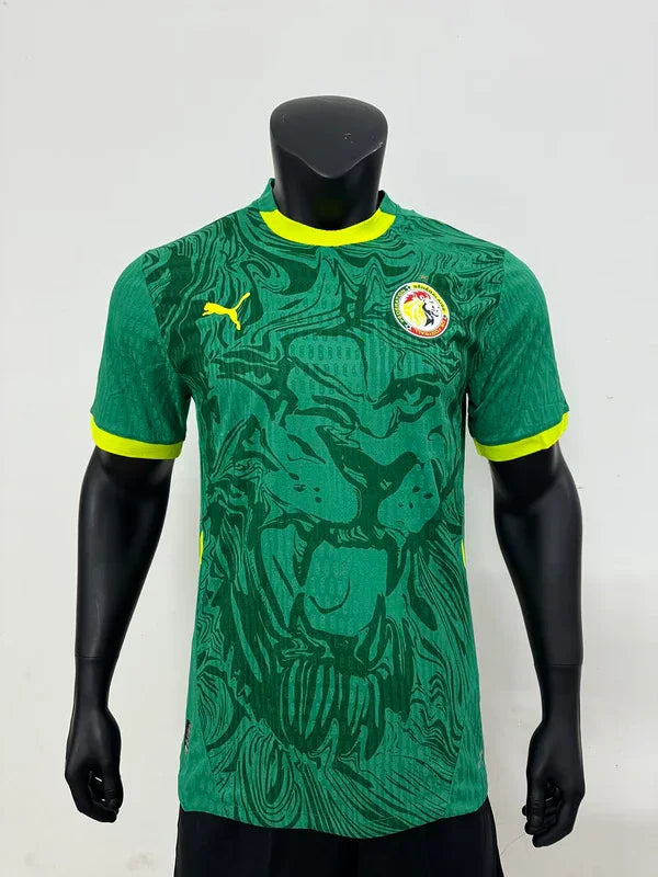 Maillot Sénégal Extérieur Vert CAN 2025-26