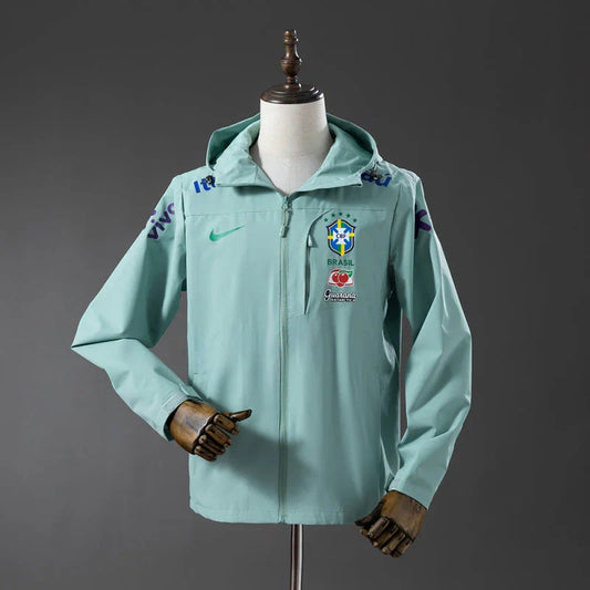 Veste selecao Brésil verte